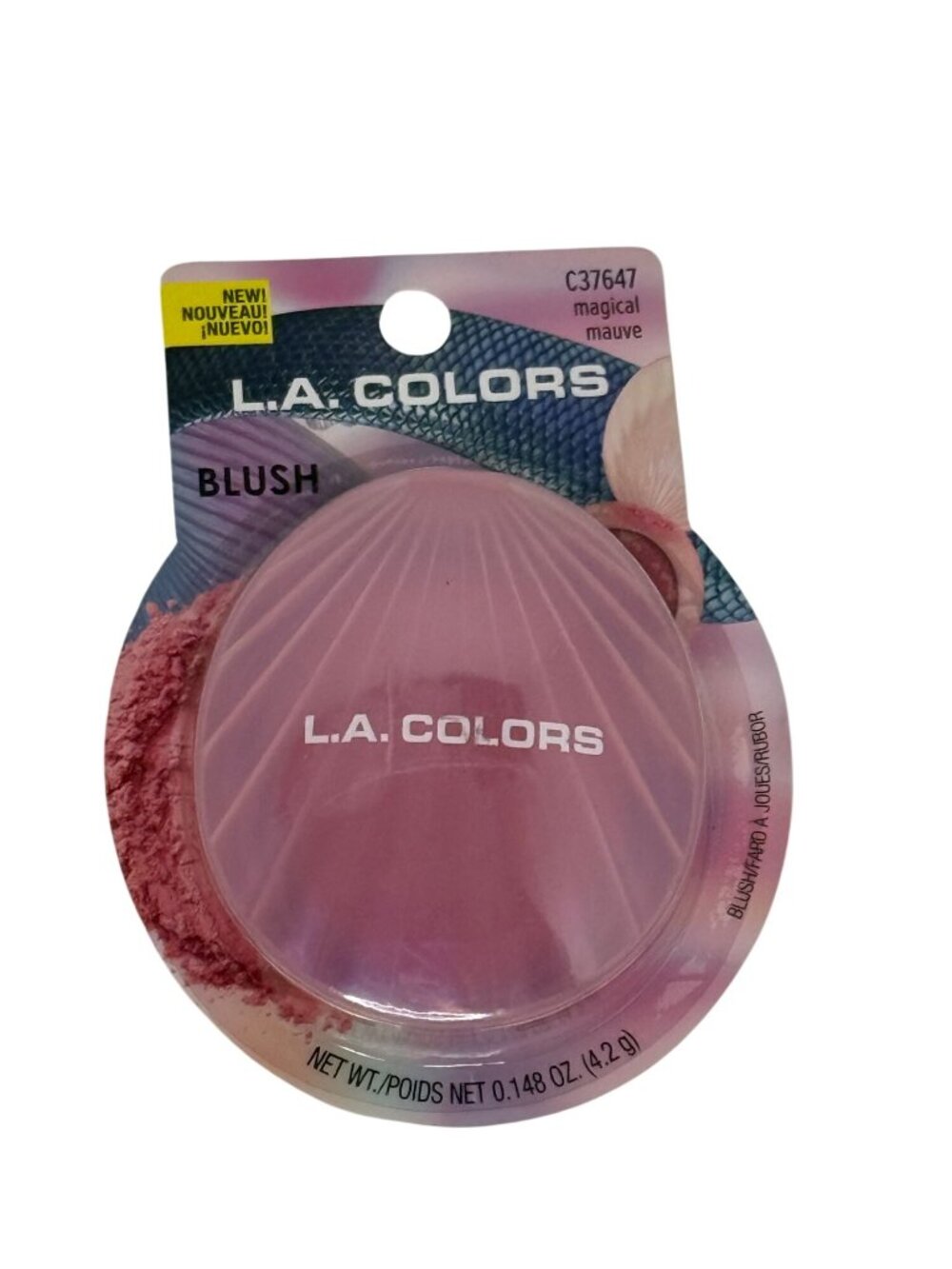 L.A. Colors Mermaid Blush Magical Mauve New